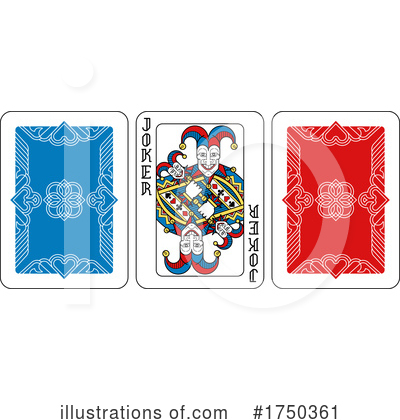 Royalty-Free (RF) Playing Cards Clipart Illustration by AtStockIllustration - Stock Sample #1750361