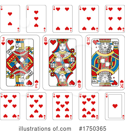 Royalty-Free (RF) Playing Cards Clipart Illustration by AtStockIllustration - Stock Sample #1750365