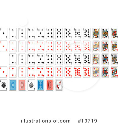 Playing Card Clipart #19719 by AtStockIllustration