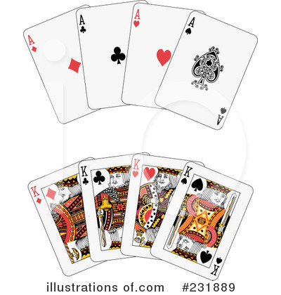 Playing Cards Clipart #231889 by Frisko