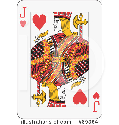 Royalty-Free (RF) Playing Cards Clipart Illustration by Frisko - Stock Sample #89364