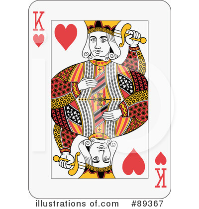 Royalty-Free (RF) Playing Cards Clipart Illustration by Frisko - Stock Sample #89367