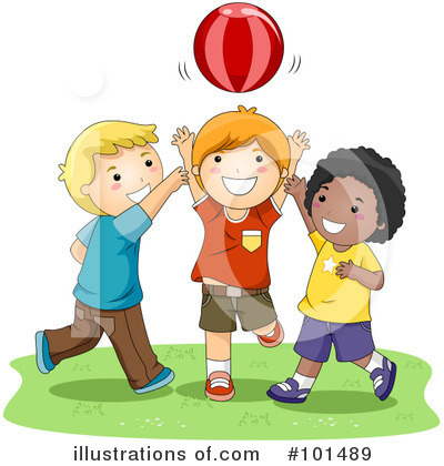 Playing Catch Clipart #101489 by BNP Design Studio