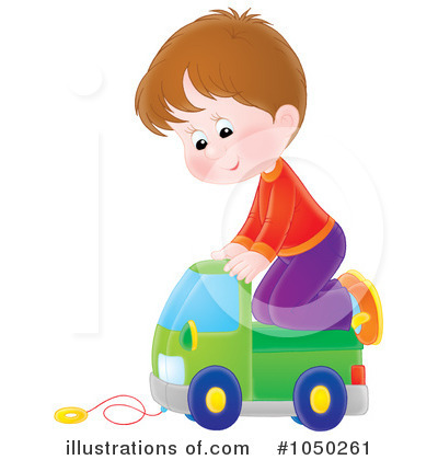 Royalty-Free (RF) Playing Clipart Illustration by Alex Bannykh - Stock Sample #1050261
