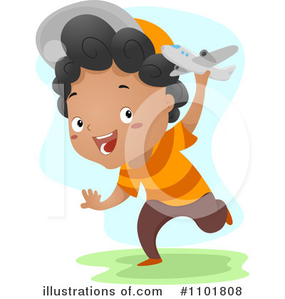 Royalty-Free (RF) Playing Clipart Illustration by BNP Design Studio - Stock Sample #1101808