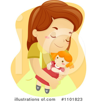 Royalty-Free (RF) Playing Clipart Illustration by BNP Design Studio - Stock Sample #1101823