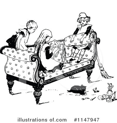 Furniture Clipart #1147947 by Prawny Vintage