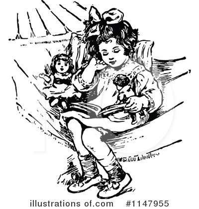Dolls Clipart #1147955 by Prawny Vintage