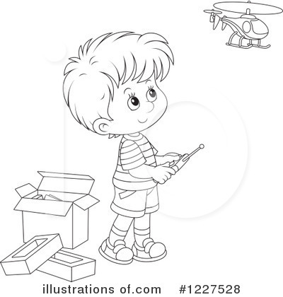 Royalty-Free (RF) Playing Clipart Illustration by Alex Bannykh - Stock Sample #1227528