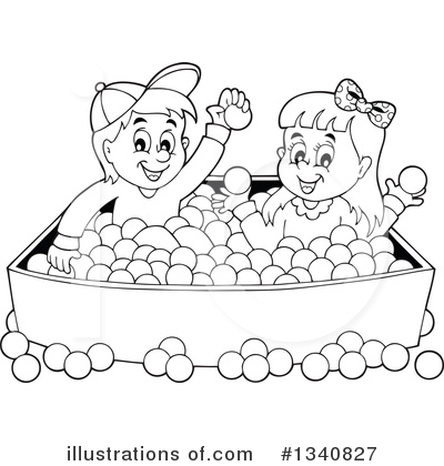 Ball Pit Clipart #1340827 by visekart