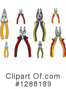 Pliers Clipart #1288189 by Vector Tradition SM