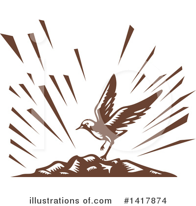 Royalty-Free (RF) Plover Clipart Illustration by patrimonio - Stock Sample #1417874