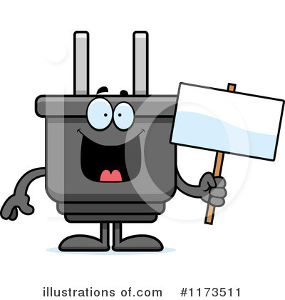 Royalty-Free (RF) Plug Clipart Illustration by Cory Thoman - Stock Sample #1173511