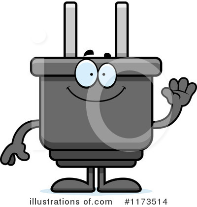 Royalty-Free (RF) Plug Clipart Illustration by Cory Thoman - Stock Sample #1173514
