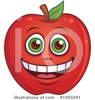 Fruit Characters Clipart #1055291 by John Schwegel