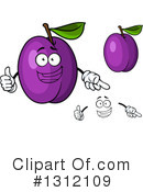 Plum Clipart #1312109 by Vector Tradition SM