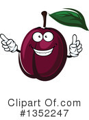 Plum Clipart #1352247 by Vector Tradition SM