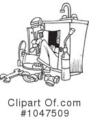 Plumber Clipart #1047509 by toonaday