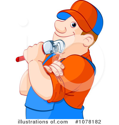 Plumber Clipart #1078182 by Pushkin