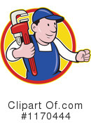 Plumber Clipart #1170444 by patrimonio