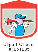 Plumber Clipart #1251235 by patrimonio