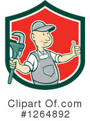 Plumber Clipart #1264892 by patrimonio