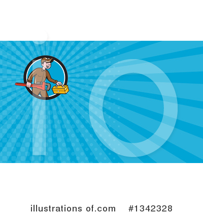 Royalty-Free (RF) Plumber Clipart Illustration by patrimonio - Stock Sample #1342328