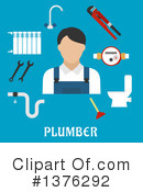 Plumber Clipart #1376292 by Vector Tradition SM