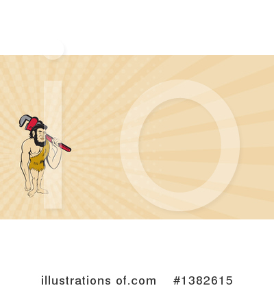 Royalty-Free (RF) Plumber Clipart Illustration by patrimonio - Stock Sample #1382615