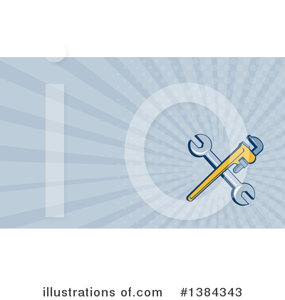 Royalty-Free (RF) Plumber Clipart Illustration by patrimonio - Stock Sample #1384343