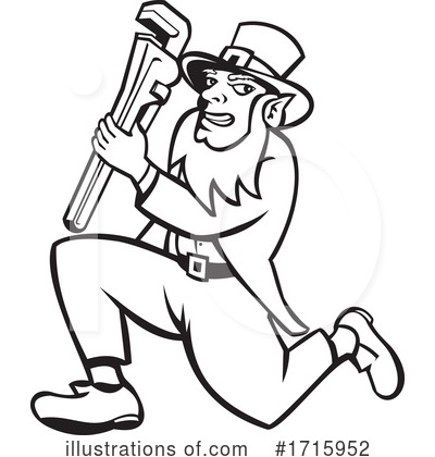 Royalty-Free (RF) Plumber Clipart Illustration by patrimonio - Stock Sample #1715952