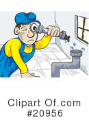 Plumber Clipart #20956 by Paulo Resende