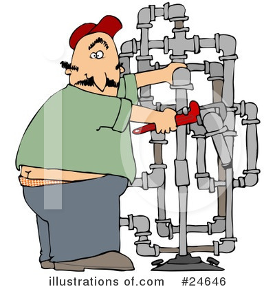 Plumbing Clipart #24646 by djart