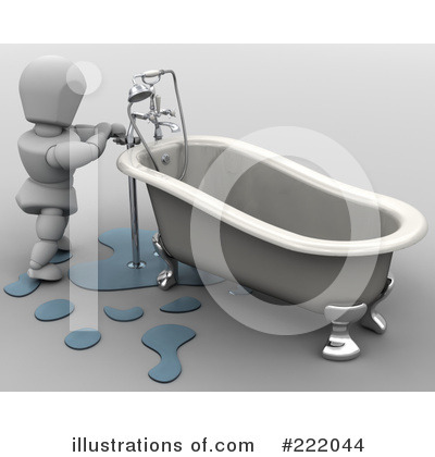 Bath Tub Clipart #222044 by KJ Pargeter