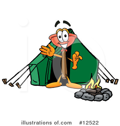 Royalty-Free (RF) Plunger Character Clipart Illustration by Mascot Junction - Stock Sample #12522