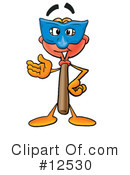 Plunger Character Clipart #12530 by Mascot Junction