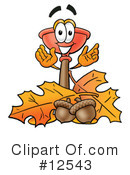 Plunger Character Clipart #12543 by Mascot Junction