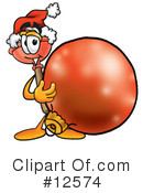 Plunger Character Clipart #12574 by Toons4Biz