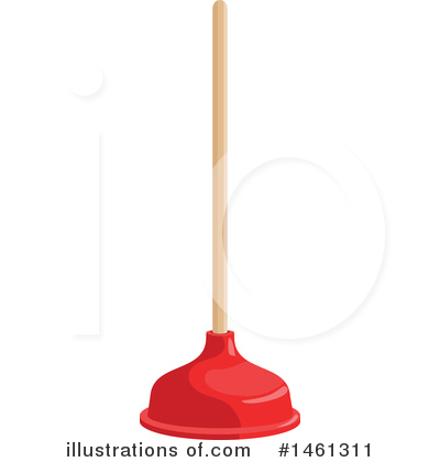 Royalty-Free (RF) Plunger Clipart Illustration by Vector Tradition SM - Stock Sample #1461311