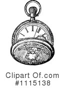 Pocket Watch Clipart #1115138 by Prawny Vintage