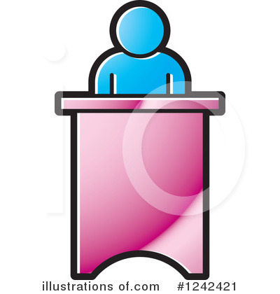 Speaker Clipart #1242421 by Lal Perera