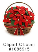 Poinsettia Clipart #1086915 by BNP Design Studio