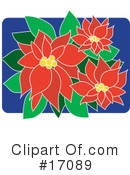 Poinsettia Clipart #17089 by Maria Bell