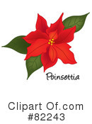 Poinsettia Clipart #82243 by Pams Clipart
