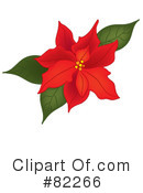 Poinsettia Clipart #82266 by Pams Clipart