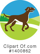 Pointer Dog Clipart #1400862 by patrimonio