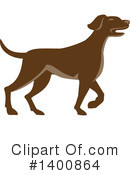 Pointer Dog Clipart #1400864 by patrimonio