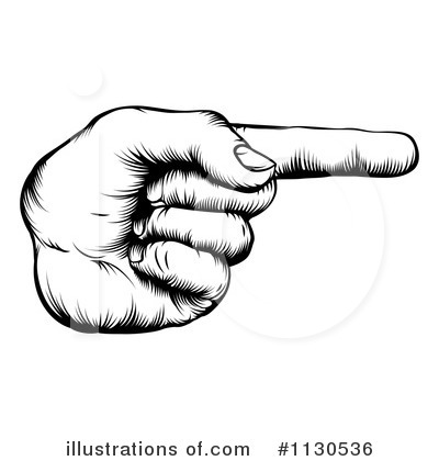 Royalty-Free (RF) Pointing Clipart Illustration by AtStockIllustration - Stock Sample #1130536