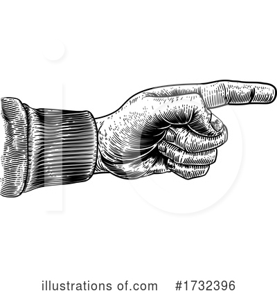 Royalty-Free (RF) Pointing Clipart Illustration by AtStockIllustration - Stock Sample #1732396