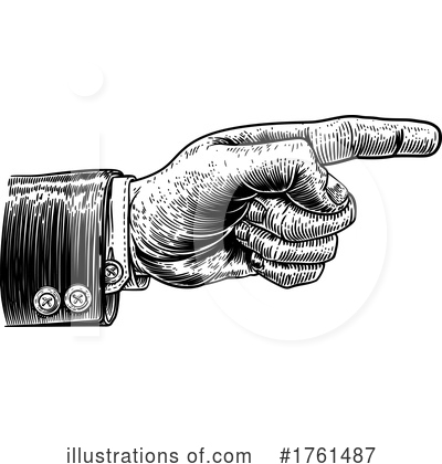 Royalty-Free (RF) Pointing Clipart Illustration by AtStockIllustration - Stock Sample #1761487